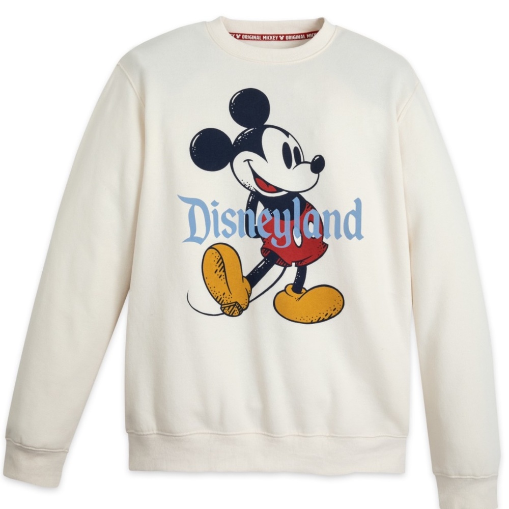 Disneyland Cream Mickey Mouse Sweater